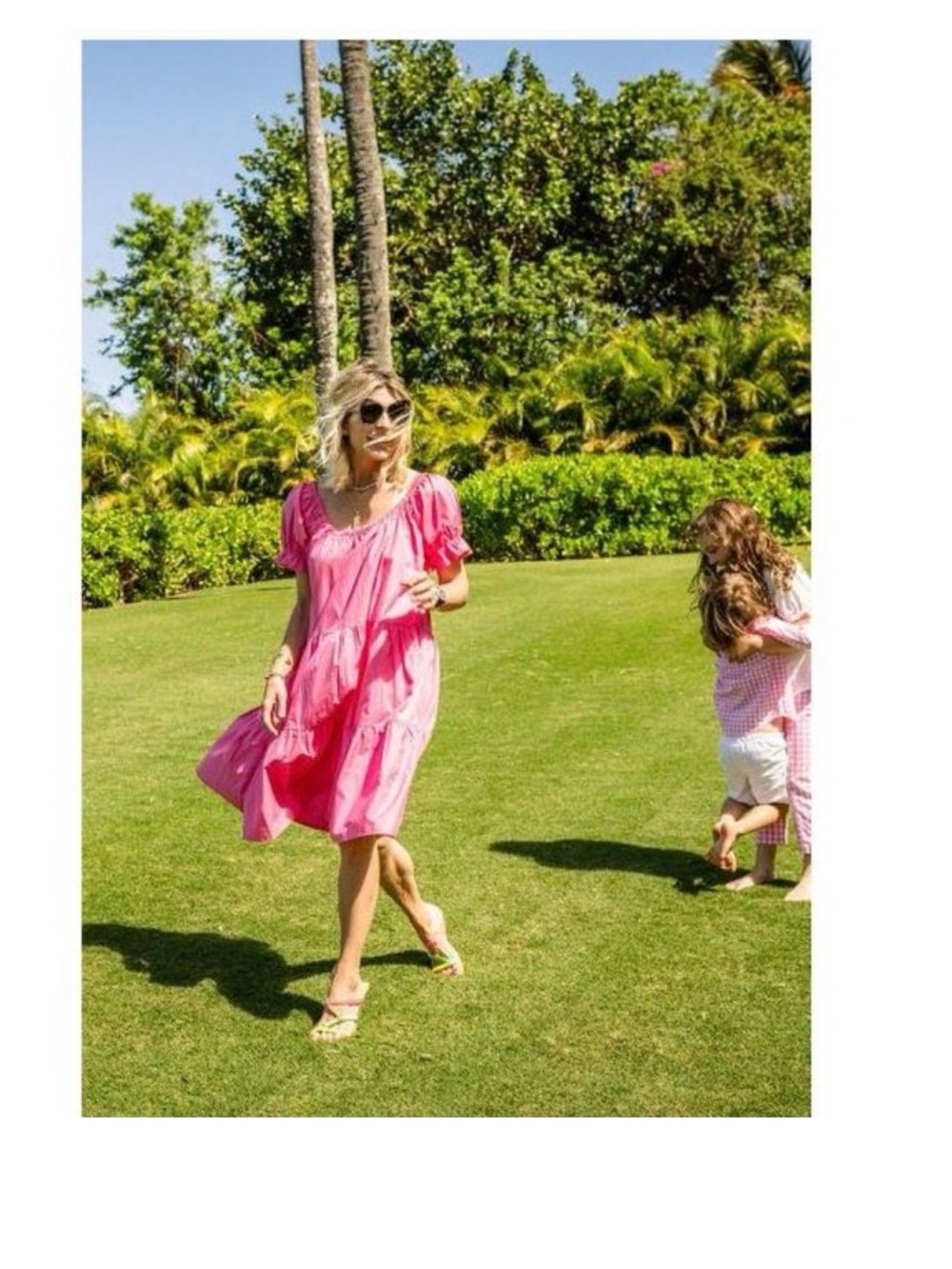 BURU White Label Bubblegum Pink On/Off Shoulder Mini Dress